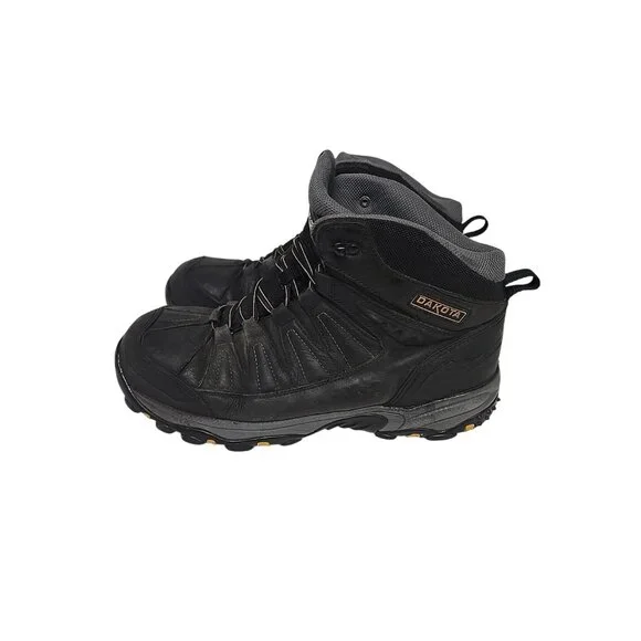 Dakota Men's 6" 2301 Aluminum Toe Comp. Plate WP Work Boots Black Size 12W/L - Picture 5 of 7